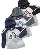 Search : Adidas Boys 2-7 Raglan Fleece Hoody With Pouch Pocket
