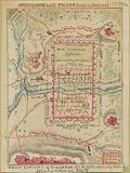 Civil War Map Andersonville Prison, Georgia in July 1864..