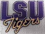 NCAA LSU Tigers Louisiana State University Logo Embroidered PATCH 2 1/4 x 3 1/2