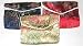 Chinese embroidered snap / zipper pouch set of 3 - assorted colors