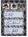 2006 Just Minors Triple Signatures 163 Homer Bailey / Travis Wood / Drew Stubbs - Cincinnati Reds (Pre - Rookie - Autographed - Serial #D To 3 - Baseball Cards)
