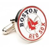 Boston Red Sox MLB Logo'd Executive Cufflinks w/Jewelry Box