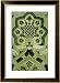 Design for an Ecclesiastical Wallpaper Print Framed Art Poster Print by August Welby North Pugin, 24x32