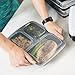 Meal Prep Zone 3 Compartment Food Storage Containers with Lids, Set of 7