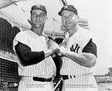 Mickey Mantle and Roger Maris - Horizontal 10 x 8 Licensed Photo - Poster -- Framing Options Available