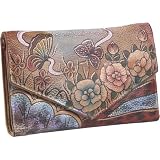 Anuschka Checkbook Wallet-Abstract Classic