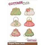 CottageCutz Die with Foam, 4 by 6-Inch, Elegant Purses