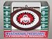 OHIO STATE BUCKEYES Mini-Replica NCAA Football CHRISTMAS ORNAMENT (Star Design)