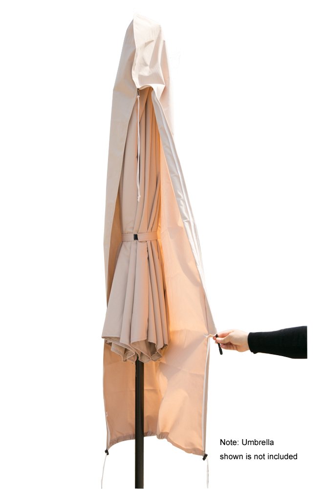 CHopetree Patio Outdoor Patio Market Umbrella Storage Cover suits 7 to