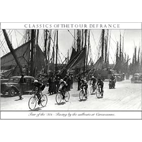 Sailboats 22" x 30" vintage cycling poster