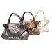 Journee Collection Arcadia Series Large Metallic Handbag