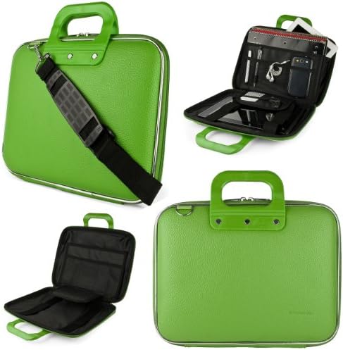 Green SumacLife Cady Briefcase Bag for Lenovo Yoga 2 13.3" Convertible Laptop