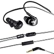 MEElectronics M6P-BK Sports Sound-Isolating In Ear Headphones with Microphone and Remote (Black)