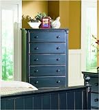Pottery Chest in Black Sand Through by Homelegance