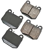 Akebono EUR874 EURO Ultra-Premium Ceramic Rear Brake Pad Set For 2000-2005 Mercedes-Benz M Class