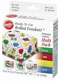  : Wilton Primary Colors Fondant,  Multi Pack