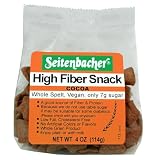 Seitenbacher Cocoa-Dusis, German Whole Spelt Snack, High Fiber Snack, 4-Ounce Packages (Pack of 12)