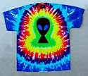 EARTHLIEN - Alien - Tie Dye T-shirt