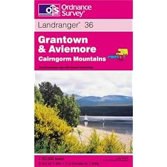 Grantown, Aviemore and Cairngorm Mountains (Landranger Maps)