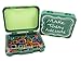 Quick Gourmet Leak Proof Lunch Box with 3 Compartments / Bento Box for Kids and Adults / Perfect Portion Control / Eco Friendly / Stackable with BONUS Black Chalkboard Lid and Chalk Pen