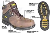 DeWALT Work Boots Foundation II Black Steel Toe D66101, DeWALT Work Boots D66101 Sizes D66101W-10H