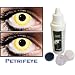Avatar Non Prescription (2 lenses in pack) Fashion Halloween Contact Lenses By Petrifeye Eyes With Free 120ml Solution And Blue/White Soaking Case
