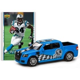 Carolina Panthers - DeAngelo Williams 2007 Upper Deck Collectibles NFL Ford SVT Adrenalin Concept with Card