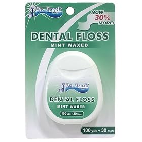 Dr Fresh Mint Floss, 130 Yards