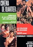 Revue Canal+ vidéo  / Coffret cinéma de quartier 2 DVD : Le Colosse de Rhodes / Hercule à la conquête de l'Atlantide