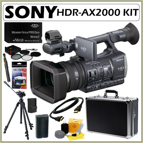 Sony HDRAX2000H CAMCORDER HD 1080/24P/30P