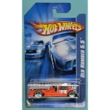 Mattel Hot Wheels 2006 1:64 Scale Red Old Number 5.5 Fire Engine Truck Die Cast Car #191 by Mattel