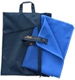 Sunland Microfiber Towel Ultra Compact Absorbent and Fast Drying Travel Sports Towels