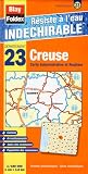 23 creuse carte administrative et routi re