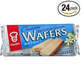 Garden Cream Wafers, Vanilla Flavor, 7-Ounce Pack (Pack of 24)