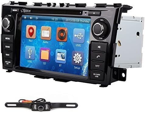 8" In Dash Car Radio DVD Player GPS Nav For Nissan Teana Altima 2013 2014+Camera