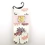 Mum Flowers Tabi Fashion Midcalf Socks 7 Inch Cuff, Ivory