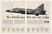 1968 Saab Double-Delta Wing Mach II Jet 2-Page Print Ad