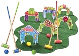 Alex Let's Play Croquet Indoors and Outdoors Preschool Croquet Set