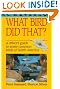 What Bird Did...