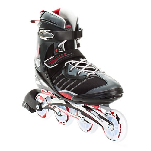 Rollerblade Mens Formula 80 Skate, Black/Red, Men's US 11 Rollerblade Mens Formula 80 Skate, Black/Red, Men's US 11