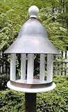 Lazy Hill Bell Feeder White/Copper Roof