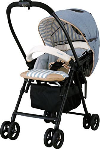 Combi stroller Mechakaru Handy Egg shock DF Marine Blue by Mechakaru
