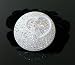 Round Ponytail Holders W/Sparkling Colorful Rhinestones, Ponytail bands, Hair Accessories Image