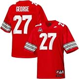 Nike Ohio State Buckeyes #27 Eddie George Scarlet Greats & Glory Football Jersey