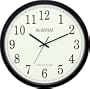 La Crosse Technology WT-3143A  14-Inch Atomic Wall Clock, Black