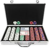 400 Chip Tri-Color Triple Crown Set w/Executive Alum. Case