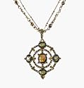 Avon Openwork Medallion Necklace