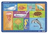 Crocodile Creek Sea Animals Placemat