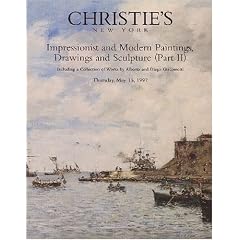 Impressionist & Modern Paintings, Drawings and Sculpture - Part II - Including a Collection of Works by Alberto and Diego Giacometti [Christie's NY; Sale #8650; 15 May 1997]
