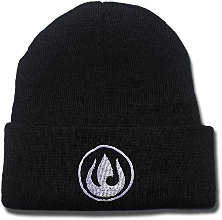 YUDUODUO Avatar The Last Airbender Fire Nation Beanie Fashion Unisex Embroidery Beanies Skullies Knitted Hats Skull Caps